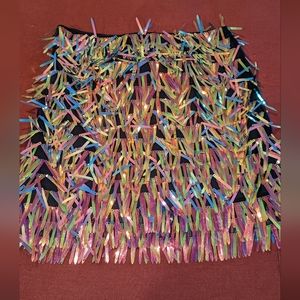 Missguided Sequin Skirt Festival Rave